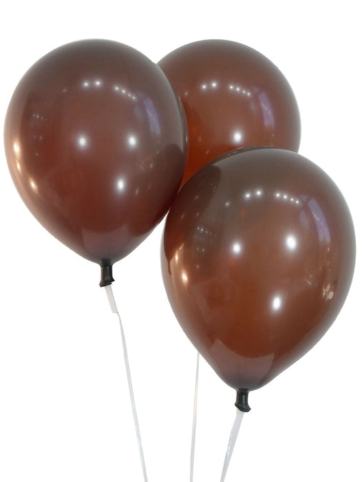 12 Inch Decorator Brown Latex Balloons | 144 pc bag