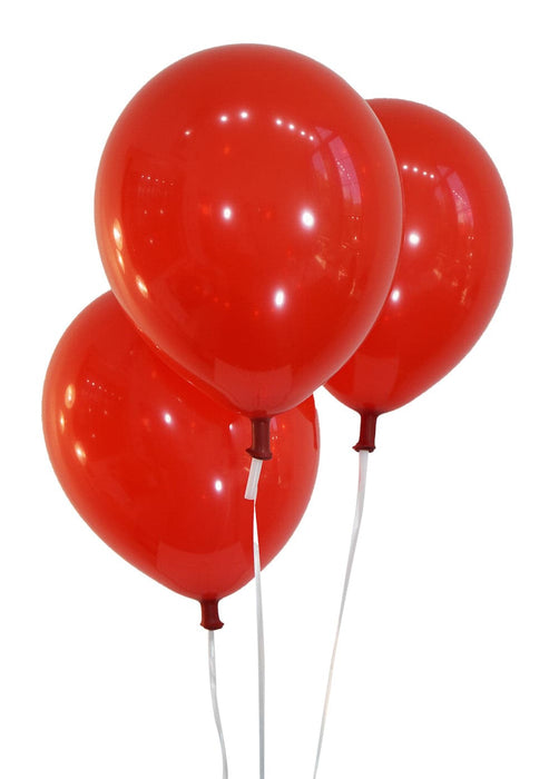 12 Inch Decorator Cherry Red Latex Balloons | 100 pc bag