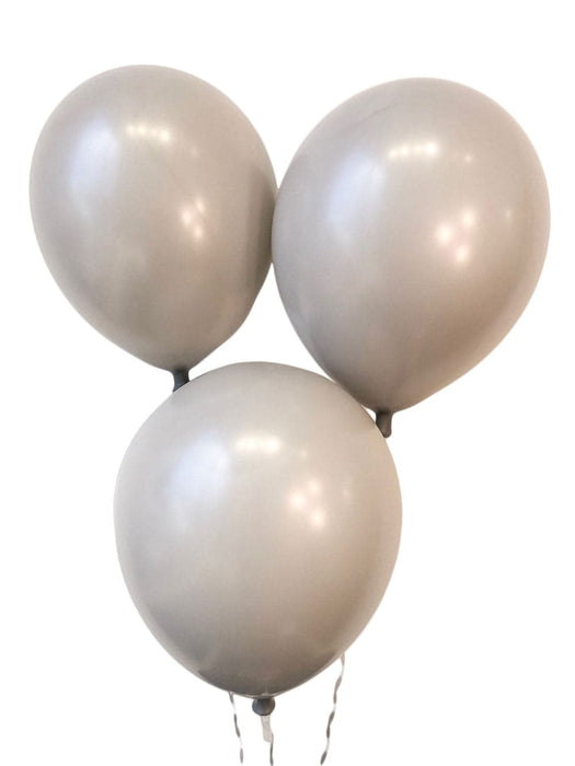 Wholesale 12 Inch Latex Balloons | Decorator Gray | 144 pc bag x 25 bags