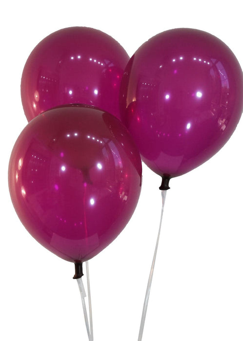 12 Inch Decorator Plum Latex Balloons | 144 pc bag