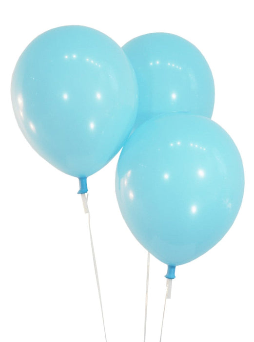 Bulk 10" Decorator Sky Blue Latex Balloons | 144 ct bag x 10 bags