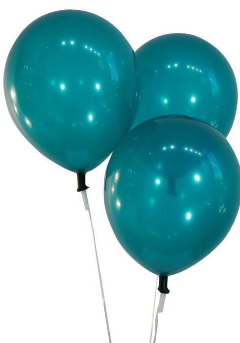 Bulk 9 Inch Latex Balloons | Decorator Aqua Marine | 144 pc bag x 10 bags