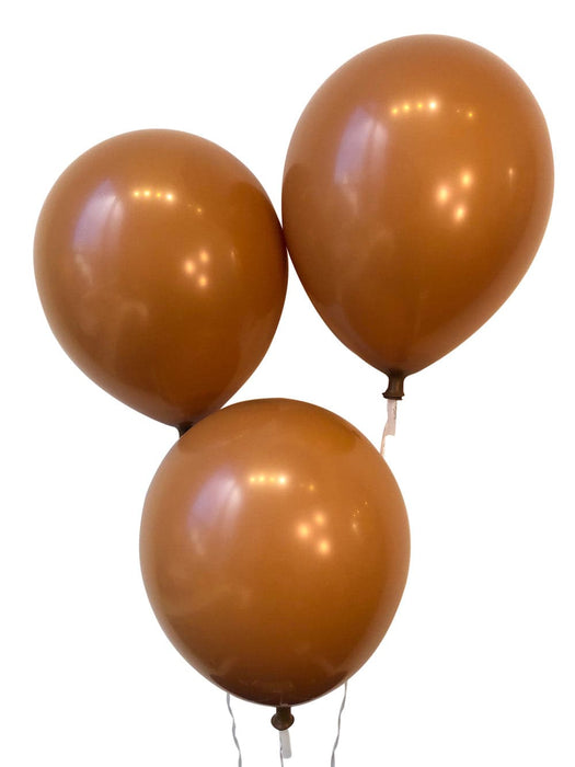 12 Inch Decorator Caramel Latex Balloons | 100 pc bag