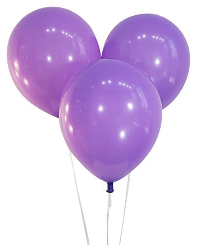Bulk 9 Inch Latex Balloons | Decorator Lavender | 144 pc bag x 10 bags