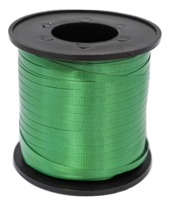 Emerald Green Balloon Ribbon | 500 Yard Length Spool | 5 Spool Value Pack