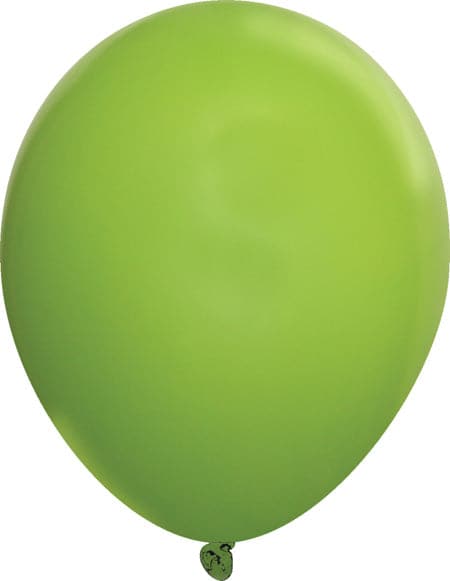 11" Self-Sealing Valved Latex Balloons | Fashion Lime Green | 1,000 pcs