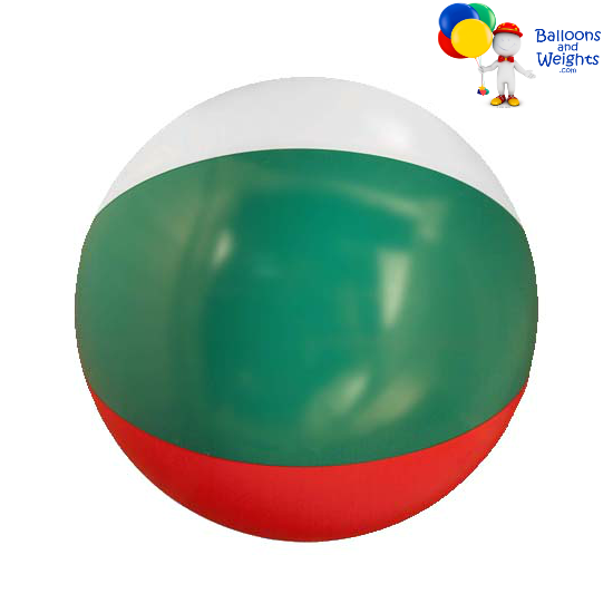 24 Solid White Beach Ball