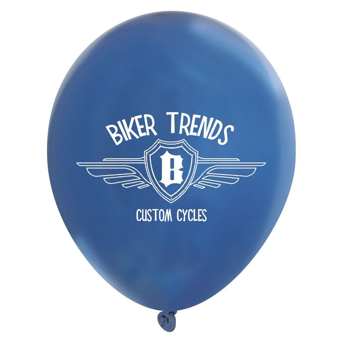 Custom Printed Valved Latex Balloons | Metallic Colors | 1,000 pcs