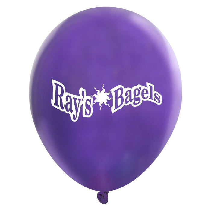 Custom Printed Valved Latex Balloons | Metallic Colors | 1,000 pcs