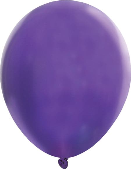 11" Self-Sealing Valved Latex Balloons | Metallic Purple | 1,000 pcs