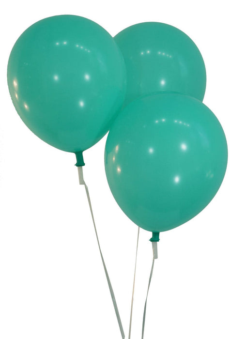 Wholesale 9 Inch Latex Balloons | Pastel Aqua | 144 pc bag x 50 bags