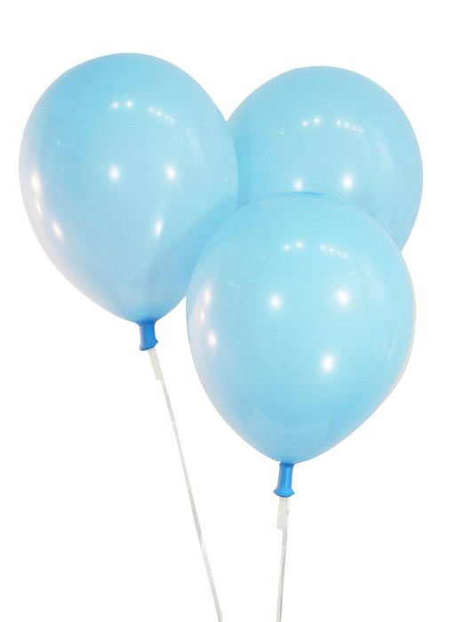 Wholesale 12 Inch Latex Balloons | Pastel Baby Blue | 144 pc bag x 25 bags