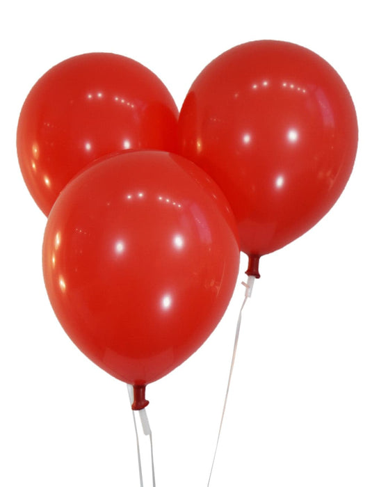 Bulk 12 Inch Latex Balloons | Pastel | Red | 144 pc bag x 10 bags