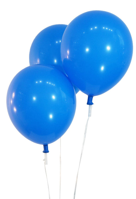 Wholesale 9 Inch Latex Balloons | Pastel Royal Blue | 144 pc bag x 50 bags