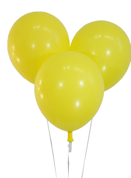 Bulk 9 Inch Latex Balloons | Pastel | Yellow | 144 pc bag x 10 bags