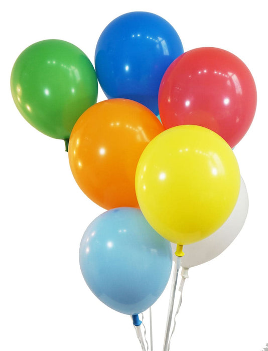 10" Assorted Pastel Latex Balloons | 144 ct bag