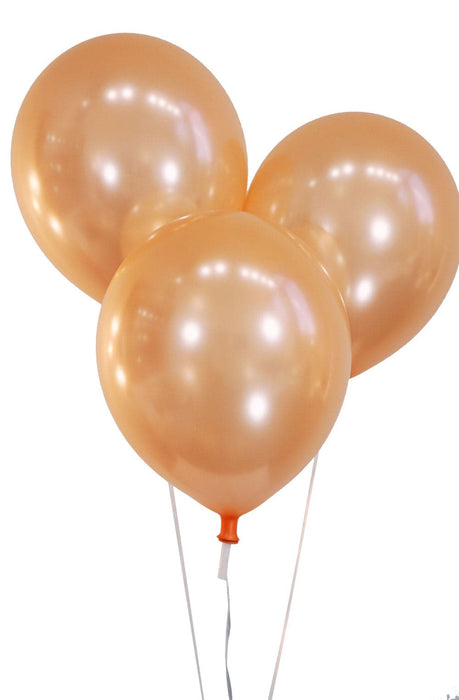 Bulk 12 Inch Latex Balloons | Pearlized | Peach | 144 pc bag x 10 bags