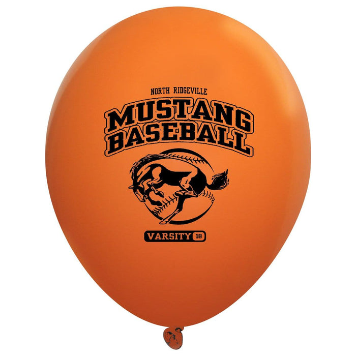 Custom Printed Latex Balloons | Standard Colors | 1000 pc (per case)