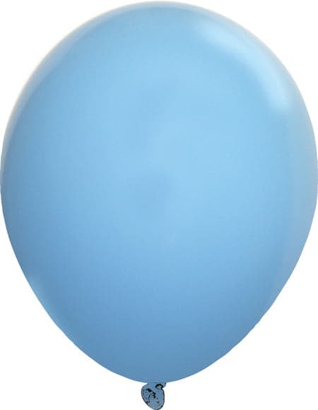 9" Self-Sealing Valved Latex Balloons | Standard Baby Blue | 1,000 pcs