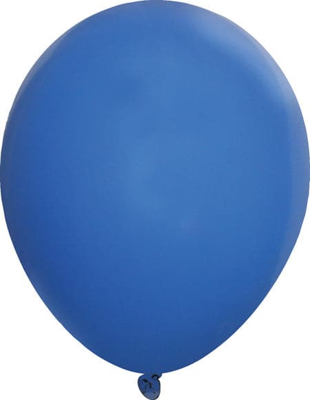 9" Self-Sealing Valved Latex Balloons | Standard Royal Blue | 1,000 pcs