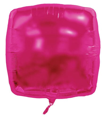 22" Pink Foil Balloons | Squares | 50 pc